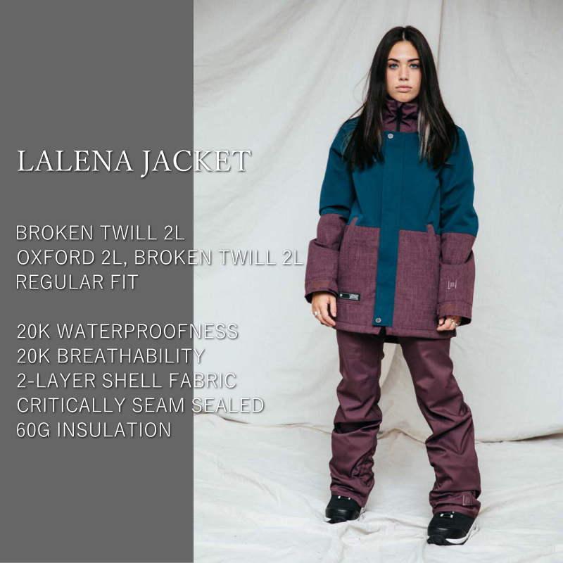 L1 ○ LALENA JKT BLACK Mサイズ レディース スノーボード L1 ○ LALENA JKT BLACK Mサイズ レディース スノーボード