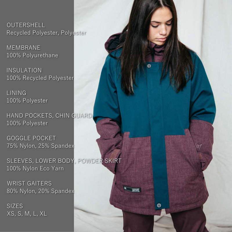 L1 ○ LALENA JKT BLACK Mサイズ レディース スノーボード L1 ○ LALENA JKT BLACK Mサイズ レディース スノーボード