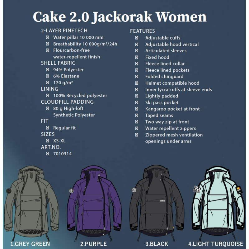 CLWR ○ Cake 2.0 JKT GREY GREEN Lサイズ レディース CLWR ○ Cake 2.0 JKT GREY GREEN Lサイズ レディース