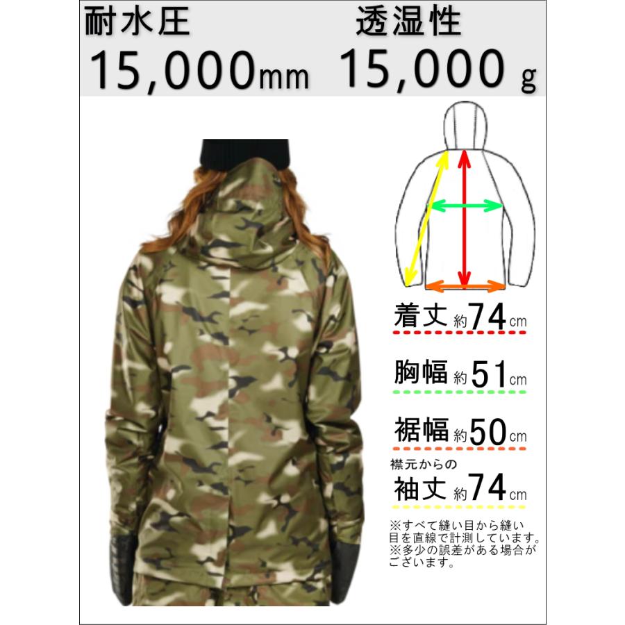 thirtytwo 【OUTLET】 THIRTYTWO WOMEN'S NOVA JKT カラー:CAMO thirtytwo 【OUTLET】 THIRTYTWO WOMEN'S NOVA JKT カラー:CAMO