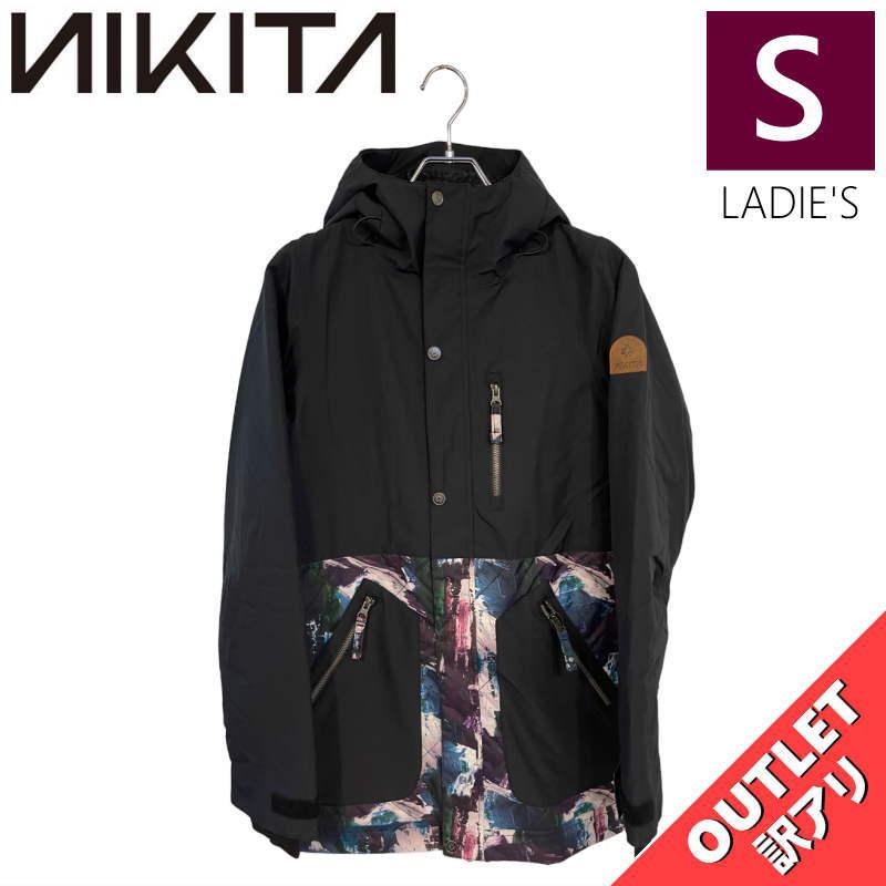 OUTLET】 NIKITA BOX INS RETRO JKT カラー:BLACK Sサイズ OUTLET】 NIKITA BOX INS RETRO JKT カラー:BLACK Sサイズ