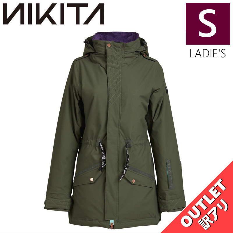 NIKITA 【OUTLET】 POPLAR STRETCH JKT FATIGUE Sサイズ NIKITA 【OUTLET】 POPLAR STRETCH JKT FATIGUE Sサイズ