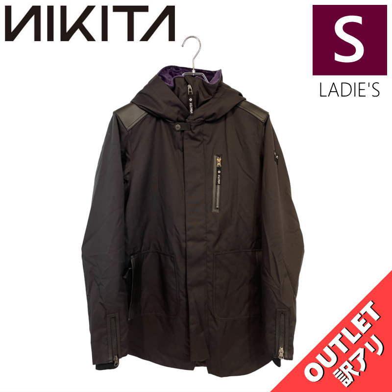 NIKITA（ニキータ） 【OUTLET】 NIKITA DISTORTION PARKA JKT BLACK S