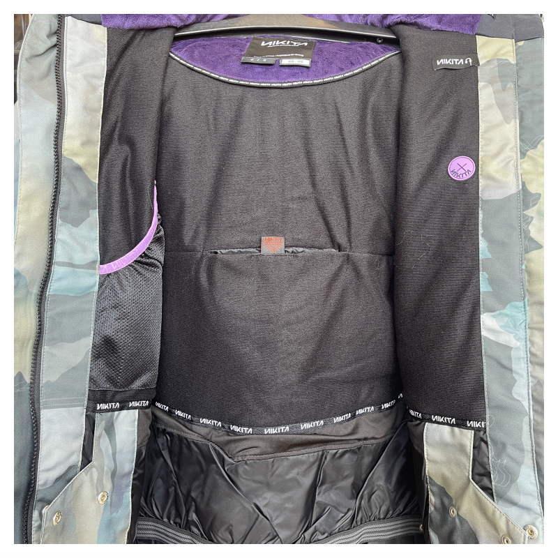 【OUTLET】 NIKITA BANYON JKT MOUNTAIN FATIGUE Sサイズ レディース スノーボード スキー ジャケット JACKET アウトレット | NIKITA | 01