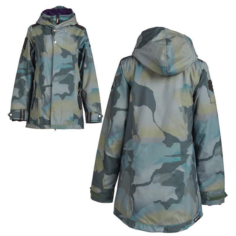 【OUTLET】 NIKITA BANYON JKT MOUNTAIN FATIGUE Sサイズ レディース スノーボード スキー ジャケット JACKET アウトレット | NIKITA | 03