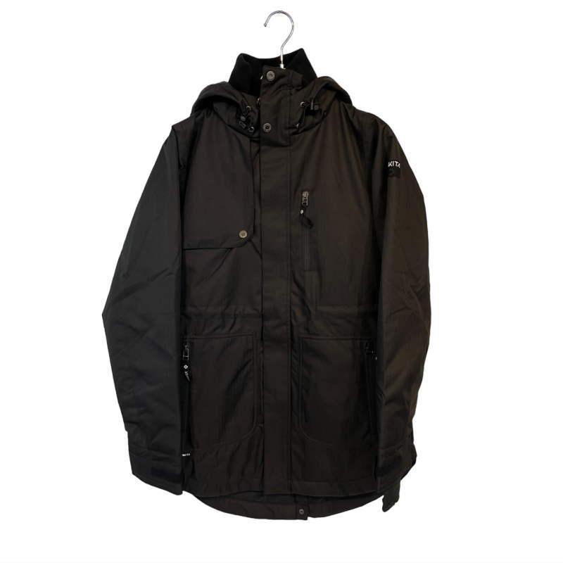 未使用 NIKITA ニキータ スノーボードウェア スキーウェア ジャケット S NIKITA（ニキータ） 【OUTLET】 NIKITA ECO BLACK JKT BLACK Sサイズ