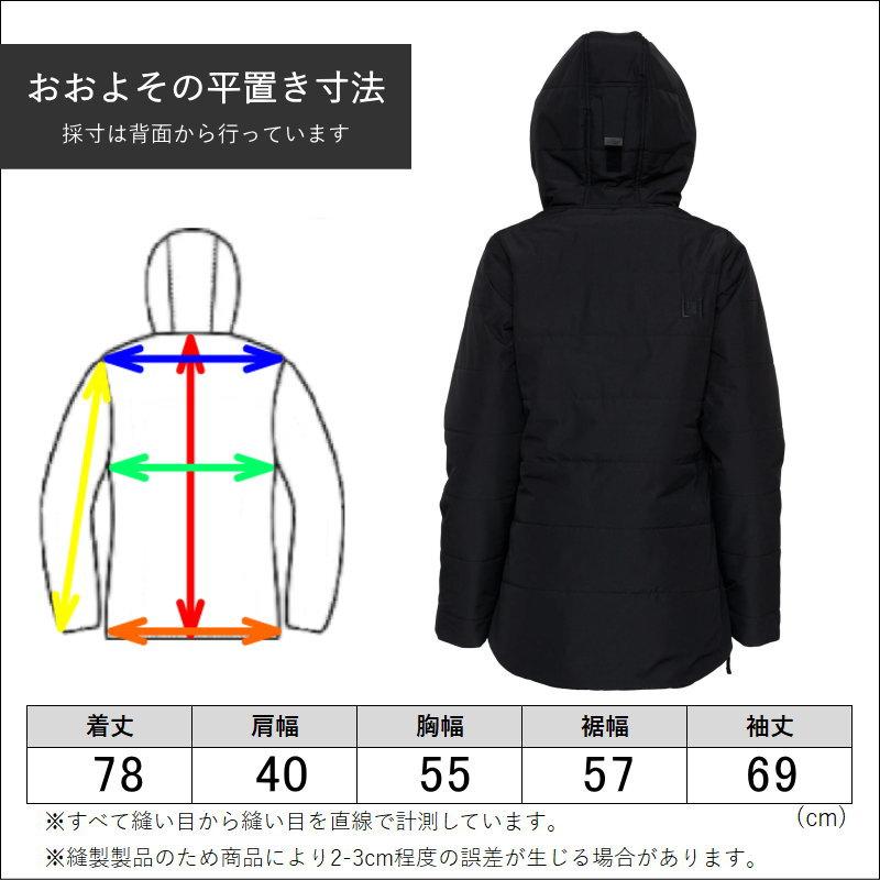 【アウトレット】 L1 SNOWBLIND ANORAK JKT BLACK レディース スノーボード スキー スノボウェア ジャケット JACKET 型落ち 23-24 | L1 | 01