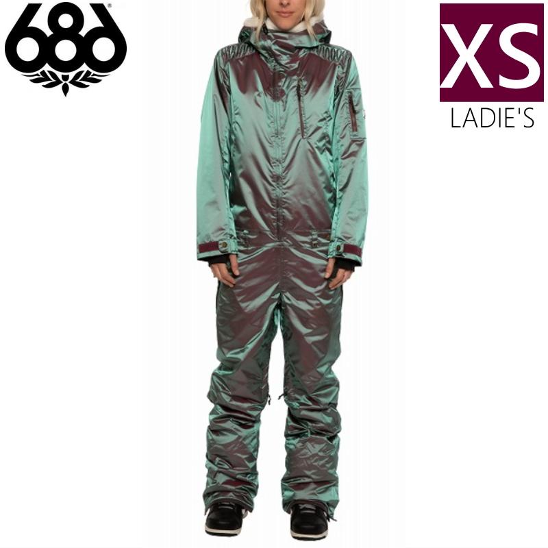 20-21 686 Hologram Insulated Snow Suit カラー:Plum Iridescent XSサイズ レディース スノーボード スキー つなぎ 日本正規品