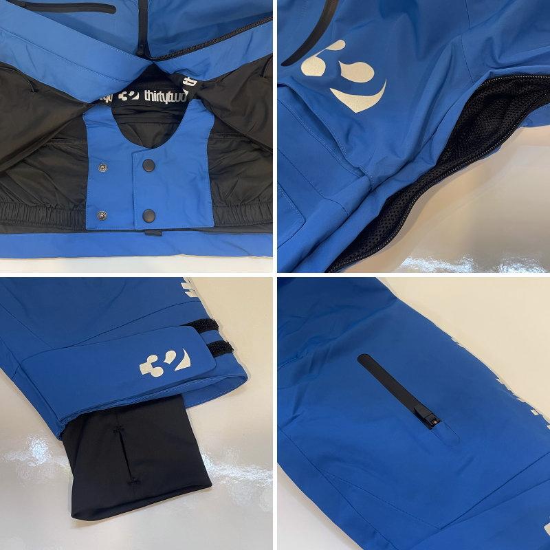 thirtytwo（サーティーツー） THIRTYTWO TM JKT カラー:SNORKEL BLUE