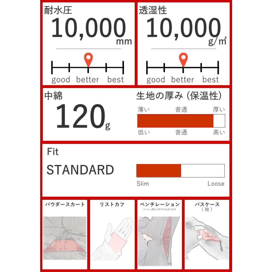 【OUTLET】 ジュニア[Mサイズ] BONFIRE YOUTH VECTOR JKT カラー:RED Mサイズ  子供用 スノーボード スキー JACKET アウトレット | BONFIRE | 04