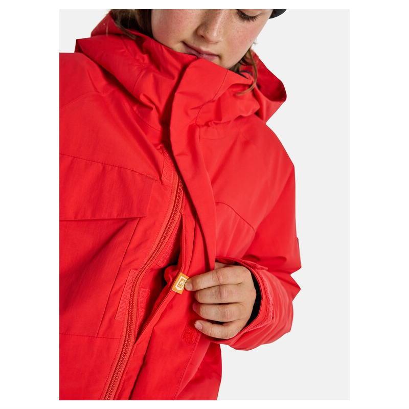 BURTON（バートン） 23-24 BURTON BOYS COVERT2 JKT カラー:TOMATO XS