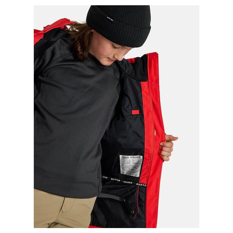 BURTON（バートン） 23-24 BURTON BOYS COVERT2 JKT カラー:TOMATO XS