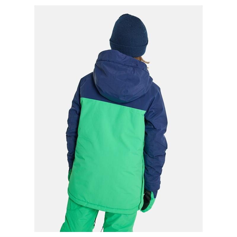 BURTON 23-24 KD FROSTNER ANORAK JKT カラー:DRSBLU GLYGRN M BURTON 23-24 KD FROSTNER ANORAK JKT カラー:DRSBLU GLYGRN M