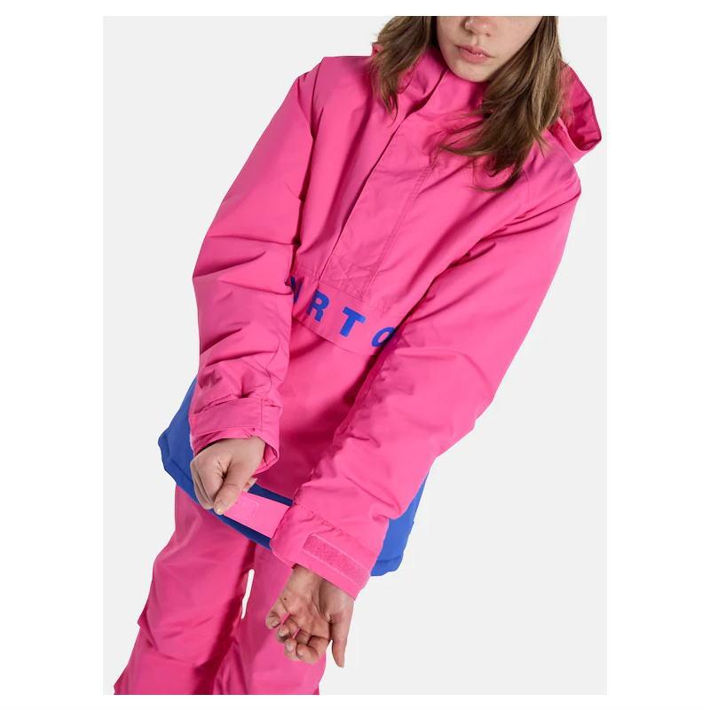 BURTON 23-24 KD FROSTNER ANORAK JKT カラー:FUFUSN AMPBLU XL BURTON 23-24 KD FROSTNER ANORAK JKT カラー:FUFUSN AMPBLU XL