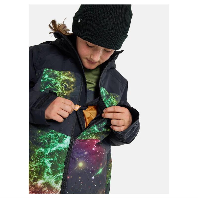 BURTON 23-24 BOYS LODGEPOLE JKT カラー:TRUBLK PNTPLN Lサイズ BURTON 23-24 BOYS LODGEPOLE JKT カラー:TRUBLK PNTPLN Lサイズ