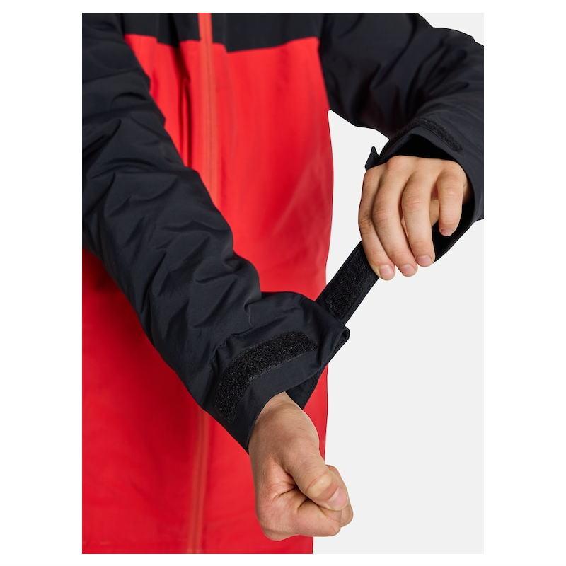 BURTON 23-24 BOYS LODGEPOLE JKT カラー:TRUBLK TOMATO XL BURTON 23-24 BOYS LODGEPOLE JKT カラー:TRUBLK TOMATO XL