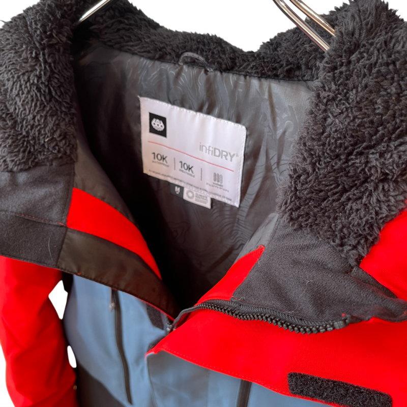 【アウトレット】◎25 686 BOYS GEO INSULATED JKT SOLAR COLORBLOCK Mサイズ  子供用 スノーボード スノボウェア ジャケット | 686 | 03