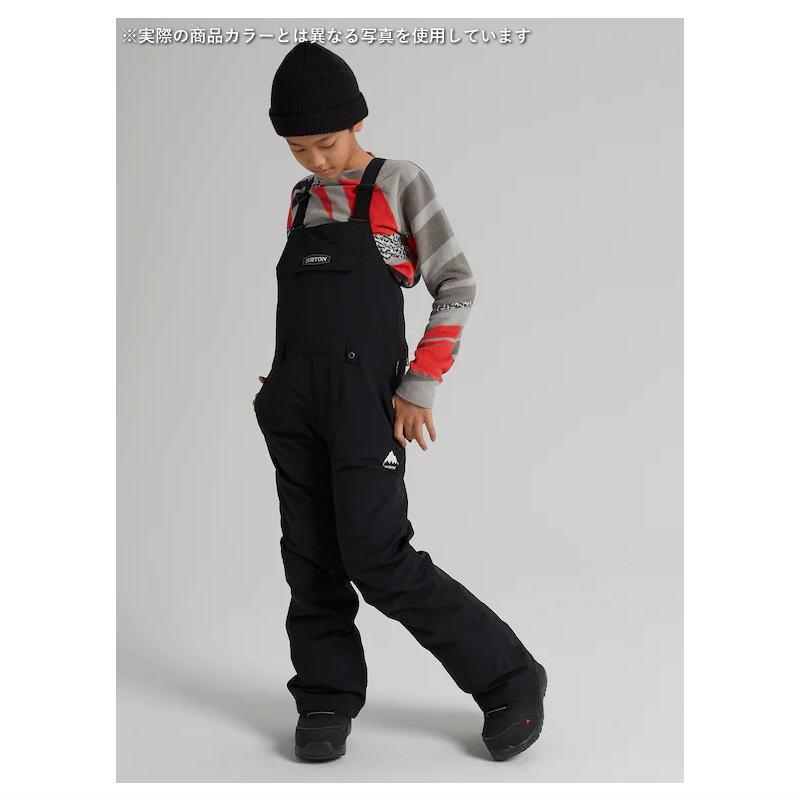 BURTONキッズ⭐︎スカイラービブパンツ 黒　23-24モデル BURTON 23-24 KD SKYLAR BIB PNT カラー:AMPARO BLUE Lサイズ