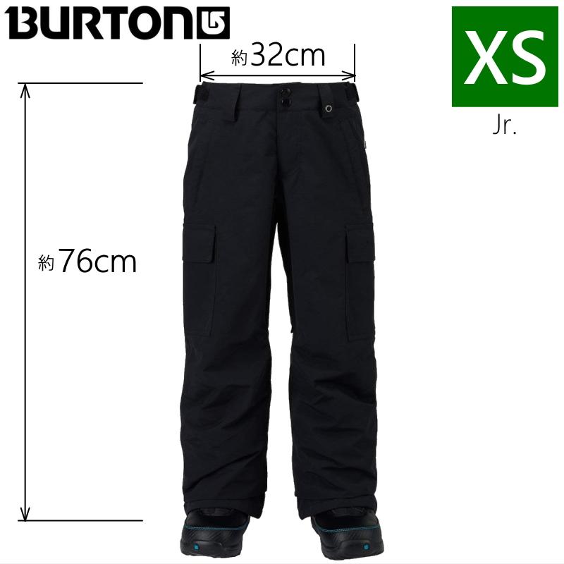 ☆XSサイズ 19 BURTON BOYS EXILE CARGO PNT カラー:TRUE BLACK