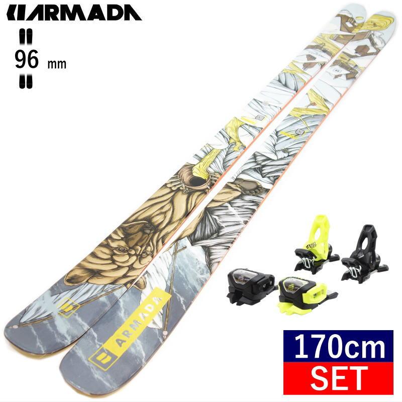 早期予約商品 Arv 170cm 96mm幅 22 23 Armada Arv 96 attack2 11 96 attack2 アルマダ フリースキー ビンディングセット フリースキー ビンディングセット オールラウンドフリースタイルスキー 23arm04a 170 オフワン国道16号