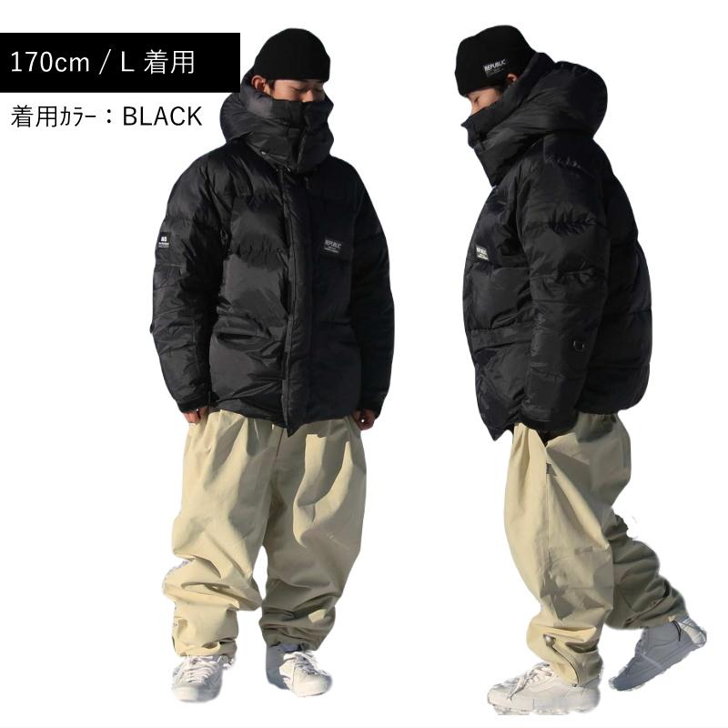 リパブリック REPUBLIC DWYCK PARKA JACKET BROWN スノボウェア ダウン