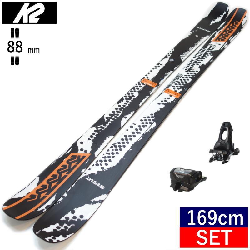 早期予約商品 169cm mm幅 22 23 フリースキー ビンディングセット K2 Sight Attack 11 Gw 11 Gw ケーツー フリースキー ビンディングセット オールラウンドフリースタイルスキー 23k4p 169 オフワン国道16号 買い正本の