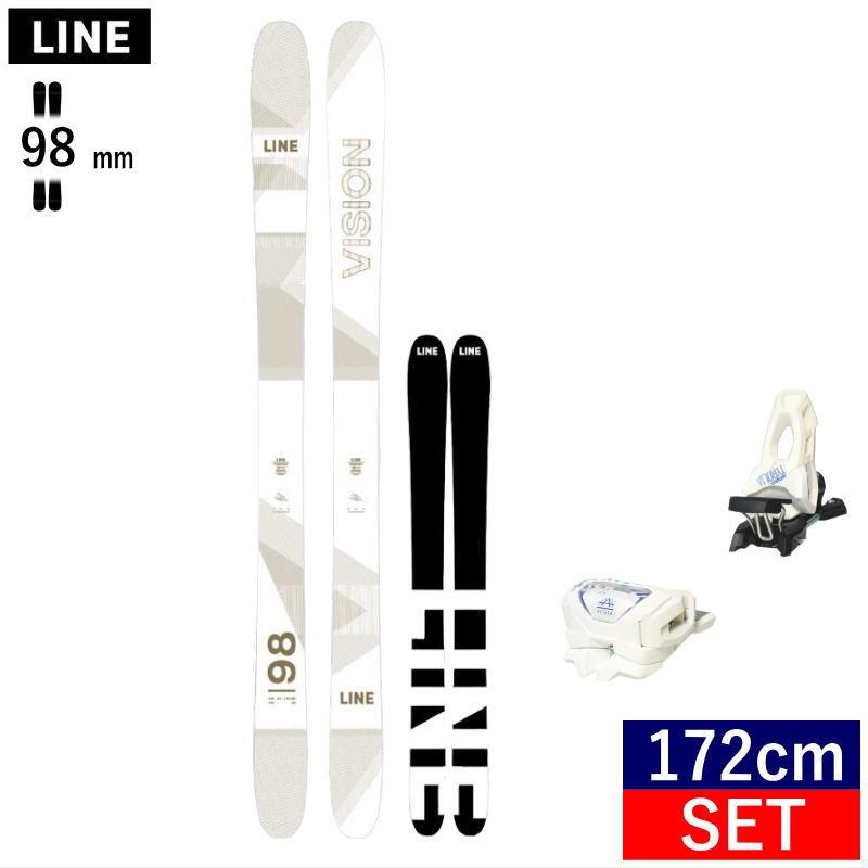 早期予約商品 172cm 98mm幅 22 23 Line Vision 98 attack2 11 ライン フリースキー ビンディングセット オールマウンテン パウダー 23line04a 172 オフワン国道16号 通販 Yahoo ショッピング