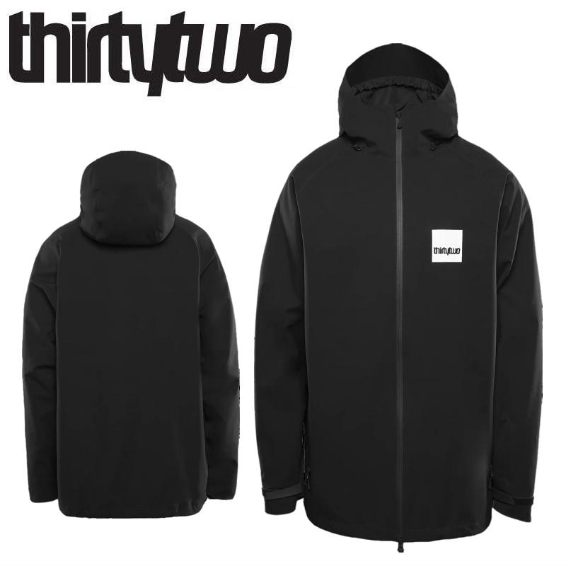 thirtytwo スノーボードジャケット ブラック M thirtytwo THIRTYTWO GATEWAY JKT カラー:BLACK 23-24