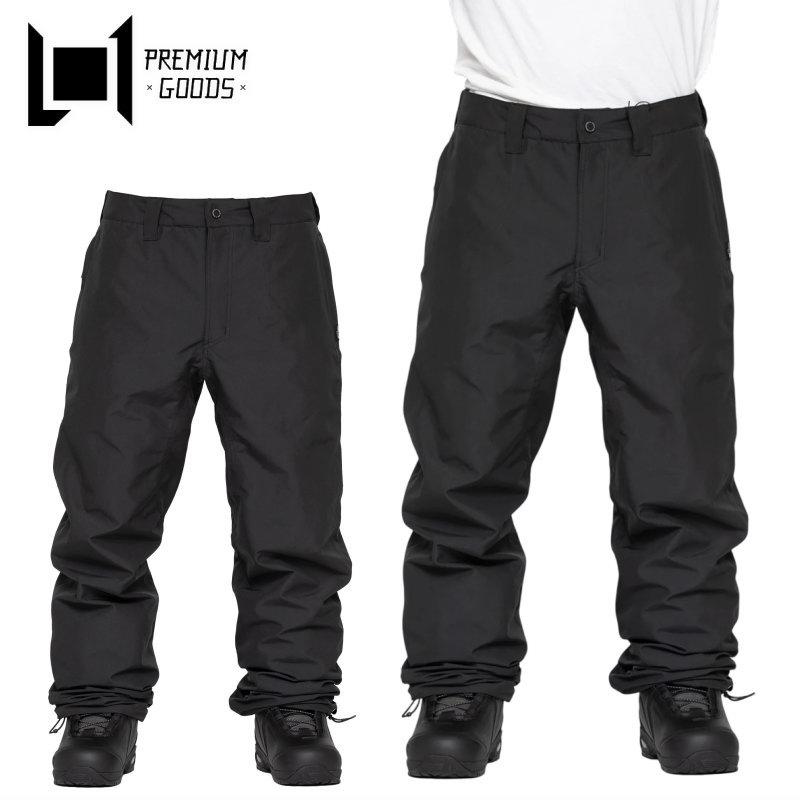 【美品】L1TA エルワン　パンツ　黒　ブラック　S L1 ○ L1 DIXON PNT BLACK エルワン パンツ PNT メンズ スノーボード