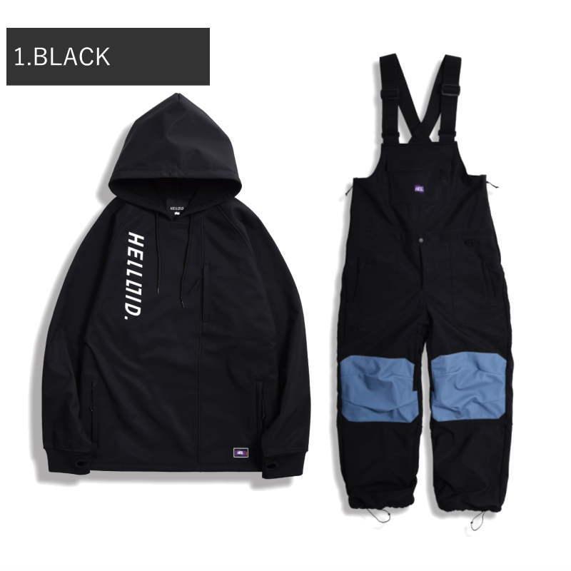 【早期予約商品】23-24 HELLOID 上下セット 23HEL-08 23HEL-09 ANORAK RAGLAN JACKET RIDE PANTS ヘルロイド スノボウェア 3L スリーレイヤー 早期予約商品 23HEL JACKET 商品詳細 耐水圧：15，000mm 透湿性： 記載なし 耐水素材 中綿：なし ウェストのパウダーガード：なし 生地の厚さ：普通