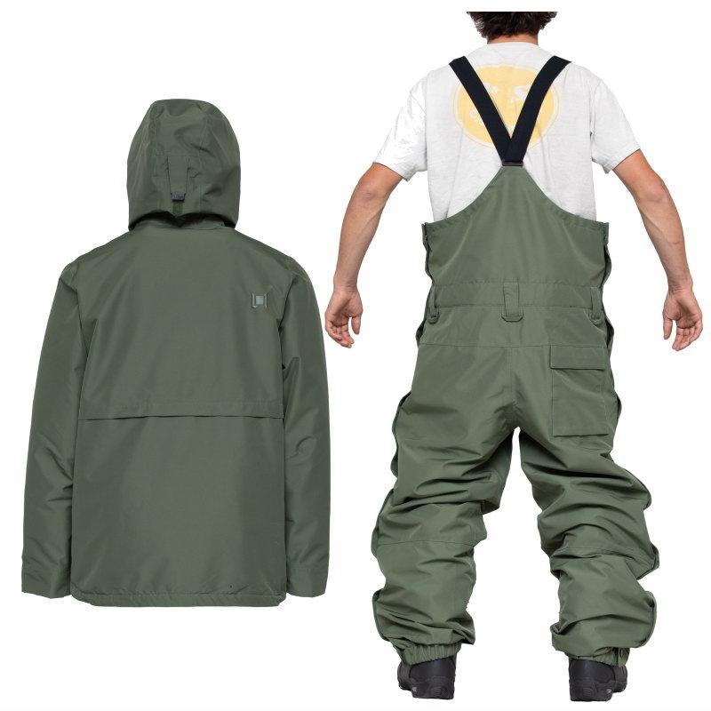 L1 スノボウェア上下セット○ L1 RANKIN JACKET BIB PANT エルワン