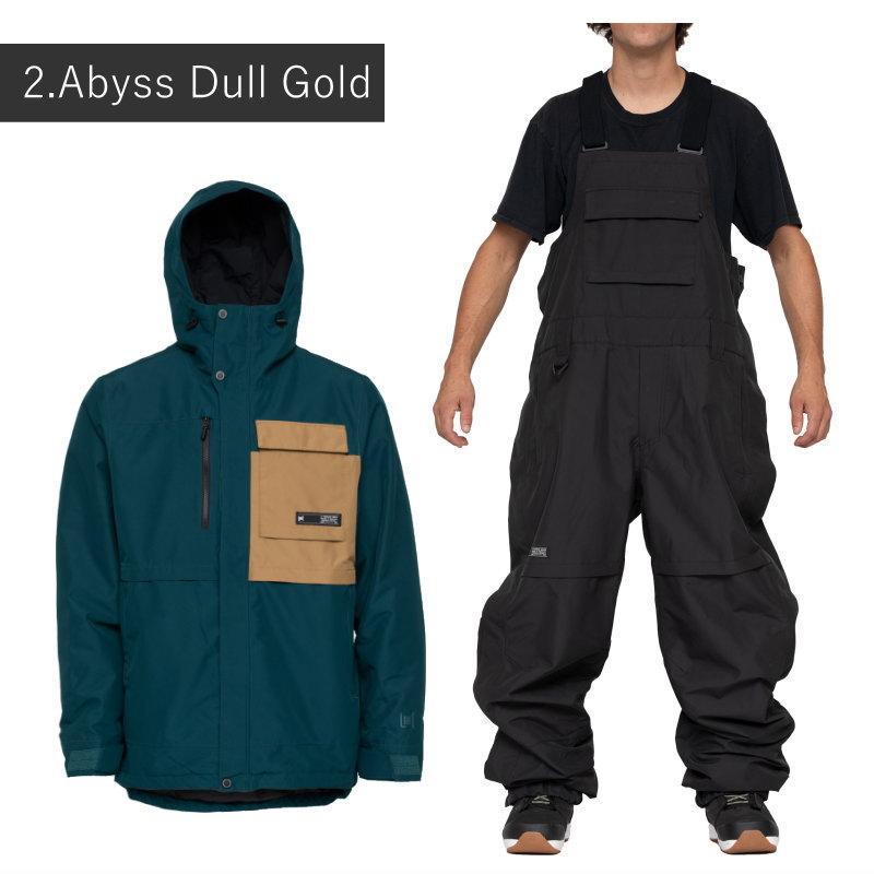 L1 スノボウェア上下セット○ L1 RANKIN JACKET BIB PANT エルワン