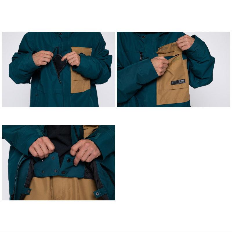 スノボウェア上下セット● L1 RANKIN JACKET BIB PANT エルワン スノーボード ジャケット パンツ メンズ 日本正規品 | L1 | 07