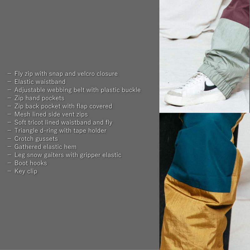 ● L1 VENTURA PNT SHADOW HUCKLEBERRY エルワン ベンチュラ パンツ PANT メンズ レディース ユニセックス スノーボード スキー オーバーサイズ 型落ち | L1 | 10