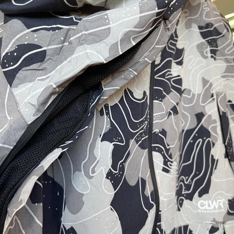 CLWR（カラーウェア） ◎ CLWR U BOX JACKET BLACK MAP スノボウェア