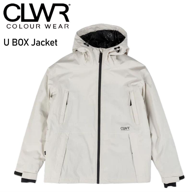 CLWR（カラーウェア） ◎ CLWR U BOX JACKET WHITE スノボウェア