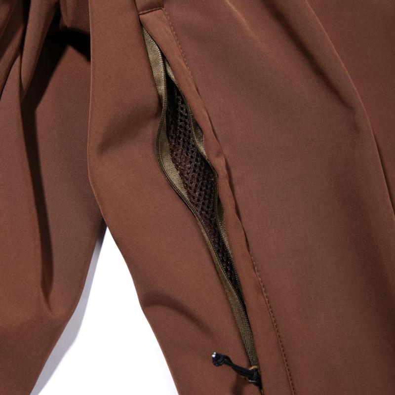 ◎ HELLOID SOFTSHELL WIDE PANTS BROWN ヘルロイド スノボウェア