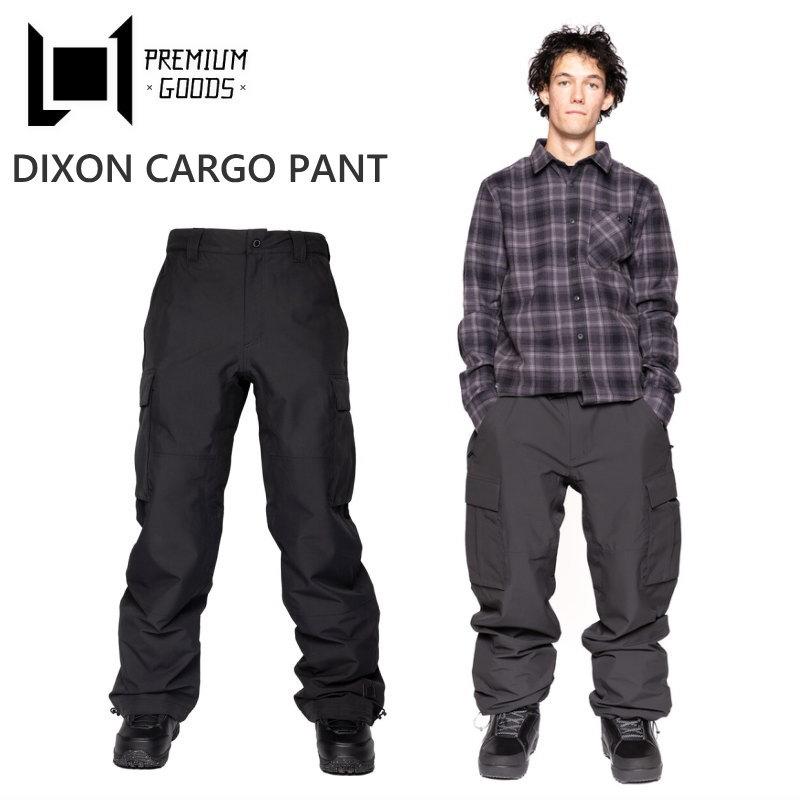 L1 エルワン DIXON CARGO PANT ROCK 24-25 ウエア ユニセックス パンツ スノーボード L1 ◎ 24-25 L1 DIXON CARGO PANT カラー:BLACK メンズ スノボウェア