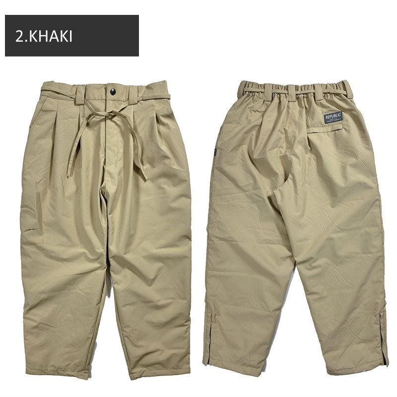 ◎ 24-25 REPUBLIC WIDE EAZY PANT リパブリック スノボウェア メンズ
