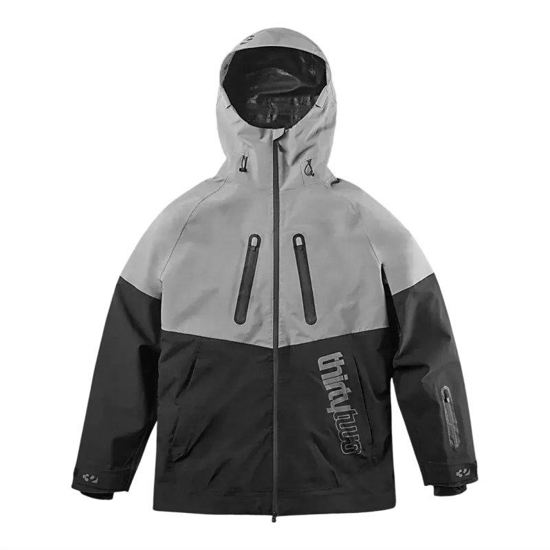 25-26 THIRTYTWO TM-3 RECYCLED JACKET カラー:BLACK GRAY  サーティツー ジャケット JKT メンズ スノーボード スキー スノボウェア ★ 型落ち 旧モデル | thirtytwo | 01