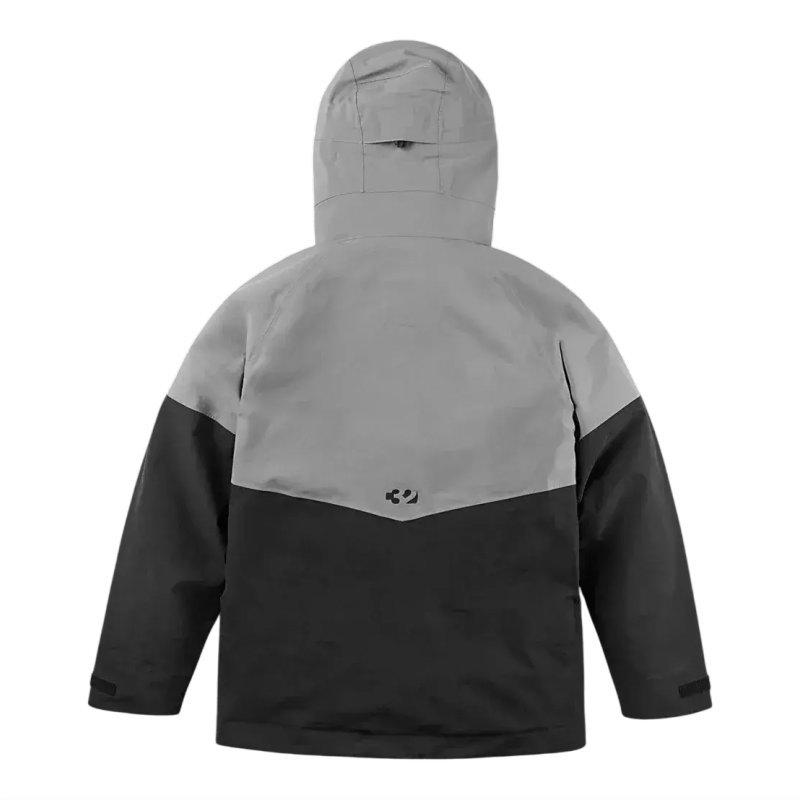 25-26 THIRTYTWO TM-3 RECYCLED JACKET カラー:BLACK GRAY  サーティツー ジャケット JKT メンズ スノーボード スキー スノボウェア ★ 型落ち 旧モデル | thirtytwo | 02