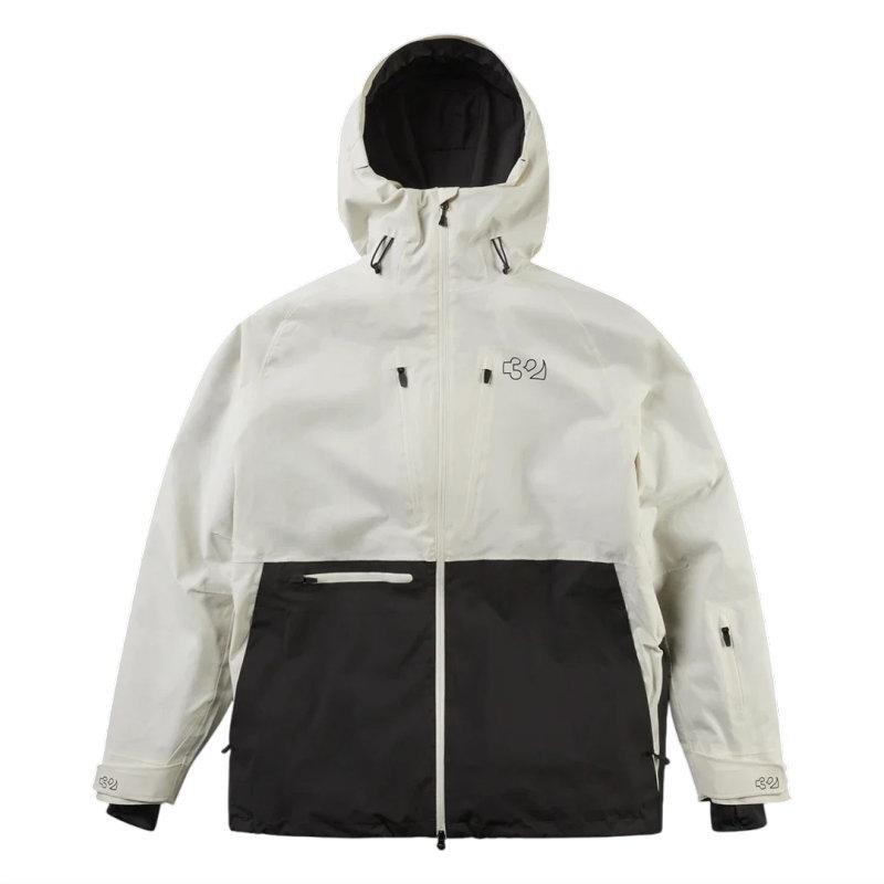 25-26 THIRTYTWO TM RECYCLED JACKET カラー:OFF WHITE サーティツー ジャケット JKT メンズ スノーボード スノボウェア ★ 型落ち 旧モデル 日本正規品 | thirtytwo | 01