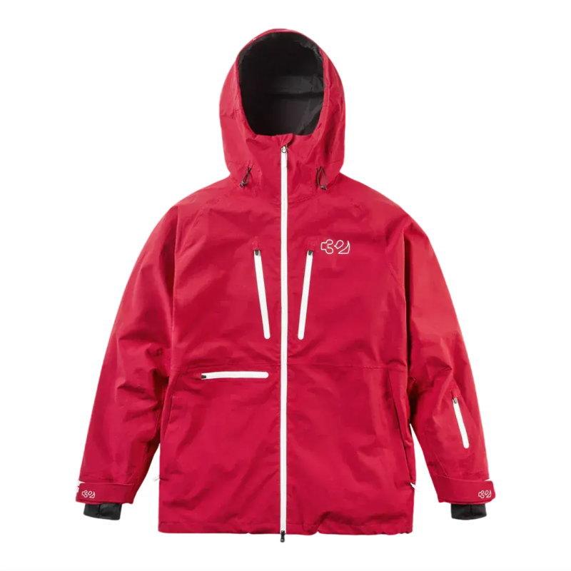 25-26 THIRTYTWO TM RECYCLED X HANSEN JACKET カラー:BRICK サーティツー ジャケット JKT メンズ スノーボード スキー スノボウェア ★ 型落ち 旧モデル | thirtytwo | 01