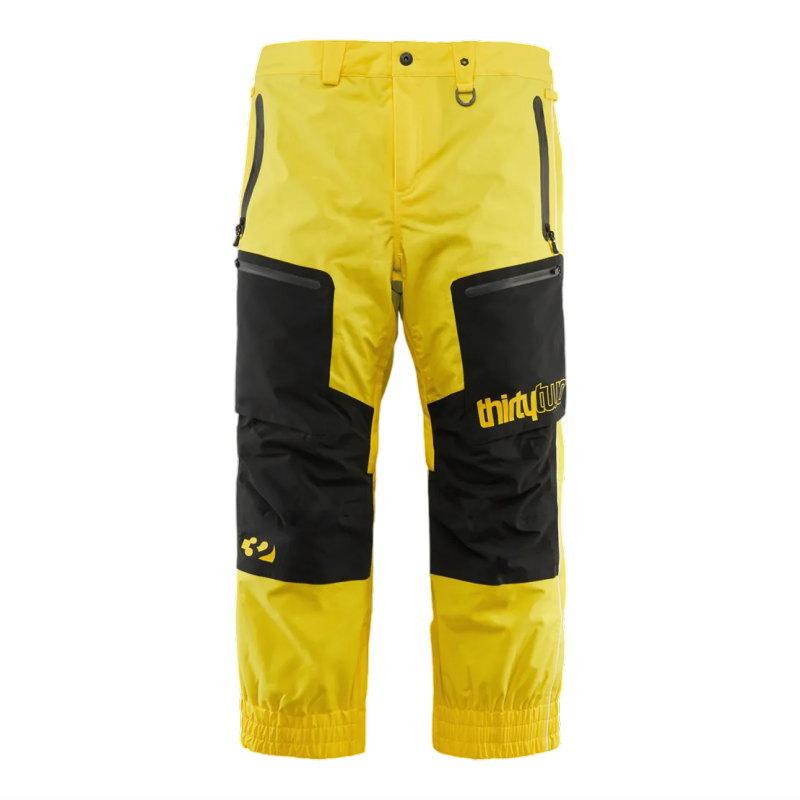 25-26 THIRTYTWO SONO XLT PANT カラー:BLACK YELLOW サーティツー パンツ PNT メンズ スノーボード スキー スノボウェア ★ | thirtytwo | 01