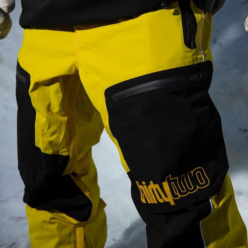 25-26 THIRTYTWO SONO XLT PANT カラー:BLACK YELLOW サーティツー パンツ PNT メンズ スノーボード スキー スノボウェア ★ | thirtytwo | 05
