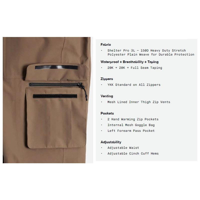 ★ 25-26 AUTUMN RESERVE 3L PANT カラー:BLACK オータム スノボウェア メンズ スノーボード パンツ PNT 型落ち 旧モデル 日本正規品 |  | 05