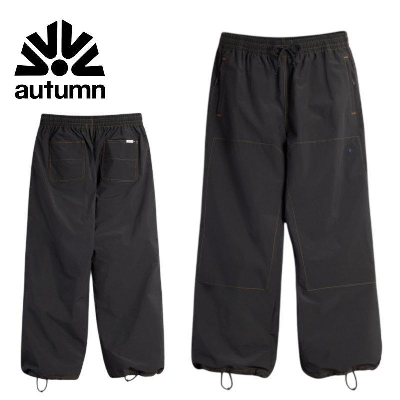 ★ 25-26 AUTUMN SERVICE PANT カラー:BLACK オータム スノボウェア メンズ スノーボード パンツ PNT 型落ち 旧モデル 日本正規品 | 