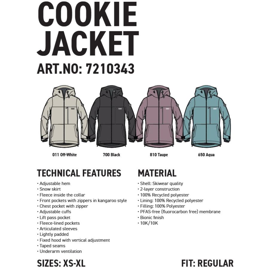 CLWR（カラーウェア） ☆ 25-26 CLWR COOKIE JACKET カラー:OFF WHITE