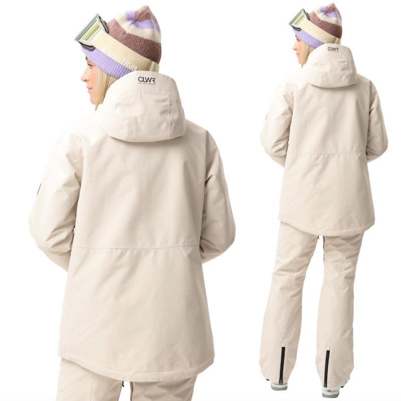 スノーボードウエア　CLWR CLWR（カラーウェア） ☆ 25-26 CLWR COOKIE JACKET カラー:OFF WHITE