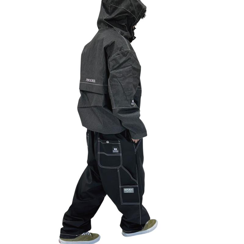 ★ 25-26 REPUBLIC TRAIL PULLOVER JACKET カラー:BLACK DENIM リパブリック スノボウェア メンズ スノーボード トレイルプルオーバージャケット JKT 日本正規品 |  | 03